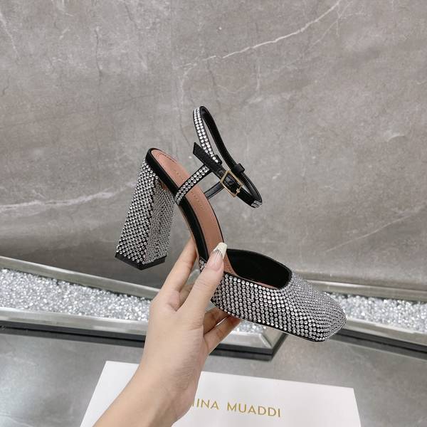 Amina Muaddi Shoes ANS00072 Heel 9.5CM